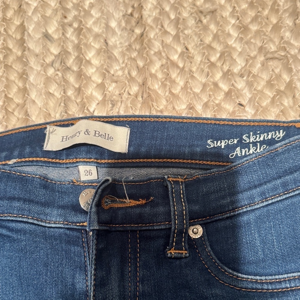 Straight Leg Jeans - Picture 2 of 4